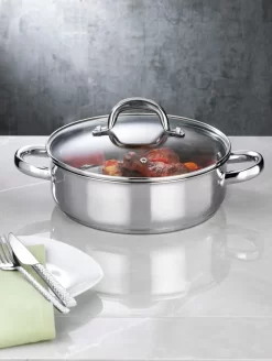 GSW Servierpfanne Montreal Mit Glasdeckel 24cm -Küchendiscounter 02538c3032626b049110efb82a9eea1c