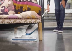 Black & Decker Black+Decker FSM13E1 Dampfbesen Steam Mop, Basic (Dampfreiniger Für Hygienische, Gründliche Sauberkeit, Abnehmbarer Stiel, Einfache Bedienbarkeit, Inkl. 1 Mikrofaser-Pad), 1300 W -Küchendiscounter 055bb162833f59f53b95fac4ba941a08