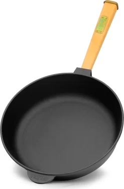 Ø24cm 62mm Hoch Gusseisenpfanne Gußeisenpfanne Mit Holzgriff Pfanne Aus Gusseisen -Küchendiscounter 05e7d33deb1bdb1251e5e2cb445f53b6