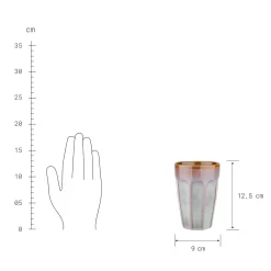 BUTLERS BERGAMO Latte Macchiato Tasse 330ml -Küchendiscounter 079d8456e00822c5c88ef5c3e79792ce