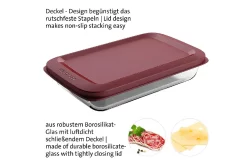 WESTMARK Aufschnittschale Glas 1600ml 1 Stck. 106755 (EKB) -Küchendiscounter 07b7d4f065a76286ac8d011cfa3e7204