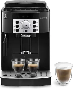 De'Longhi DeLonghi ECAM 22.110B MagnificaS Kaffeevollautomat Schwarz -Küchendiscounter 081e18c684f34f1e8588ca8966767f38