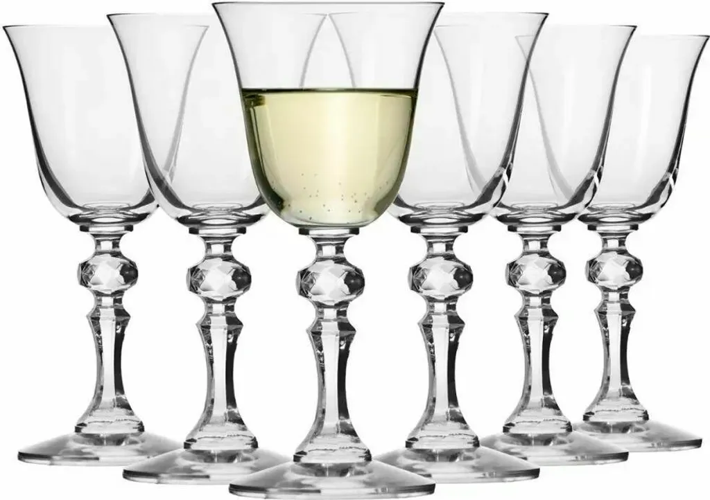 KROSNO Weiß-Weinglas | Set Von 6 | 150 ML | Krista Kollektion | Kristallglas | Weißweingläser | Perfekt Für Zuhause, Restaurants Und Partys | Spülmaschinenfest 1 KROSNO Weiß-Weinglas | Set Von 6 | 150 ML | Krista Kollektion | Kristallglas | Weißweingläser | Perfekt Für Zuhause, Restaurants Und Partys | Spülmaschinenfest