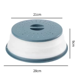 Faltbare Mikrowellen-Abdeckplatte Für Lebensmittel, Belüftet, Faltbar, Spritzwassergeschützt, Mikrowellen-Spritzschutz, BPA-freies Silikon & Kunststoff Und Spülmaschinenfest ,Ink-blue Colour -Küchendiscounter 0d13c30ef166bef467c30fc4949d137a