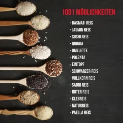 THOMSON THRC918X - Reiskocher - Silber/schwarz -Küchendiscounter 113573cd1d4f7708ff5e7369d5c56426