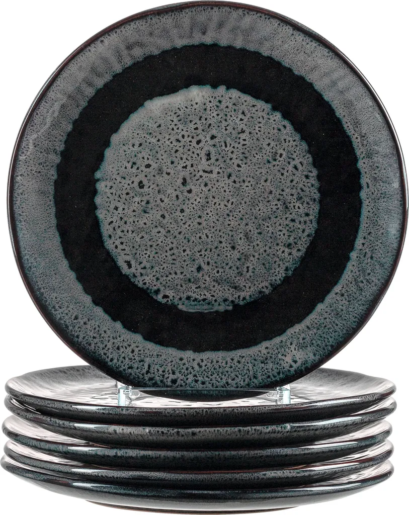 Leonardo Keramikgeschirr-Set Matera 18tlg. Grau, 026055 3 Leonardo Keramikgeschirr-Set Matera 18tlg. Grau, 026055 – Bild 3