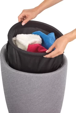 Wenko Hocker Candy Light Grey Leinenoptik, Mit Wäschesack 22 Wenko Hocker Candy Light Grey Leinenoptik, Mit Wäschesack -Küchendiscounter 11fb731bc310a80ac4cb26717679bfbc