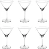 Cocktailglas 6er Set MARTINI Cocktailschale DIAMOND 260 Ml