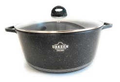 Vakeen Topf Induktion 27L 44cm Schwarz