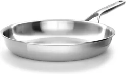 KitchenAid Pfannenset Multi-Ply Stainless Steel- ø 24 Und 28 Cm - Ohne Antihaftbeschichtung -Küchendiscounter 1bec6ec7ad1b1358dd338286e4982916