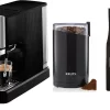 Krups Espressomaschine Calvi Steam&Pump XP344010 + Kaffeemühle + 1kg Best Crema Kaffeebohnen