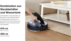 Roborock Q7 Max+ Staubsauger Roboter Mit Absaugerstation/Auto-Empty Dock Pure (2,5 L) 4200Pa Saugroboter Kehrroboter EU Schwarz -Küchendiscounter 20f10f8ee68c558af30eb99973e20a88