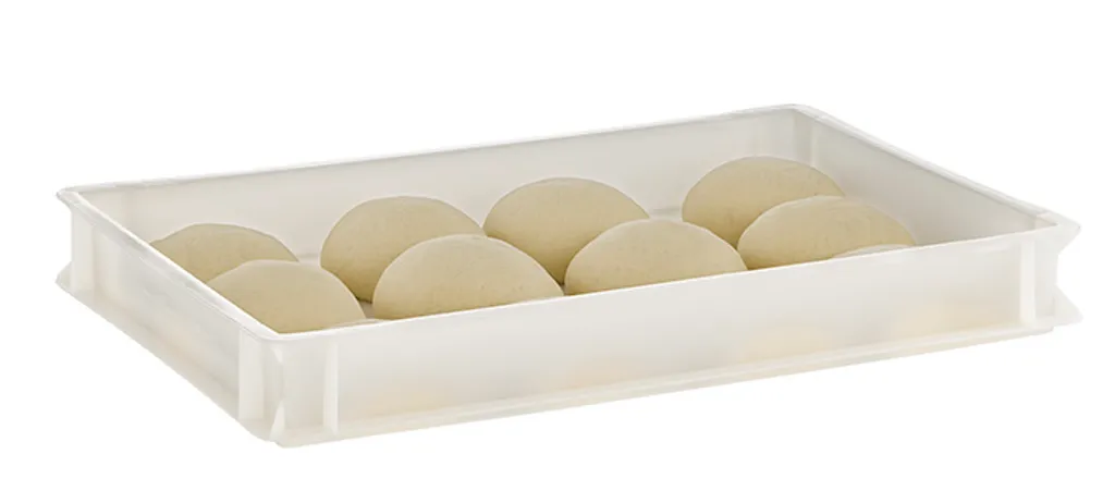 APS Teigbehälter - Pizzaballenbox, Stapelbar, Fassungsvermögen 14 Liter, Innenmaß 56,5 X 36,5 Cm, Zum Professionellen Frischhalten Und Gären Von Teigballen 5 APS Teigbehälter - Pizzaballenbox, Stapelbar, Fassungsvermögen 14 Liter, Innenmaß 56,5 X 36,5 Cm, Zum Professionellen Frischhalten Und Gären Von Teigballen – Bild 5