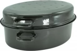 Krüger Gänse Bräter Induktion Braten Schmor Topf Deckel Schwarz Oval Emaille 7L 15 Krüger Gänse Bräter Induktion Braten Schmor Topf Deckel Schwarz Oval Emaille 7L -Küchendiscounter 23b941087b27a1ce1bd93f059ba0db50
