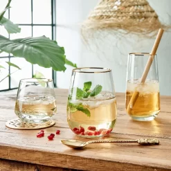 BUTLERS TOUCH OF GOLD 6x Longdrinkgläser Mit Goldrand 480ml 11 BUTLERS TOUCH OF GOLD 6x Longdrinkgläser Mit Goldrand 480ml -Küchendiscounter 2574748ef9847b2c6fd38e5c0ee3f079