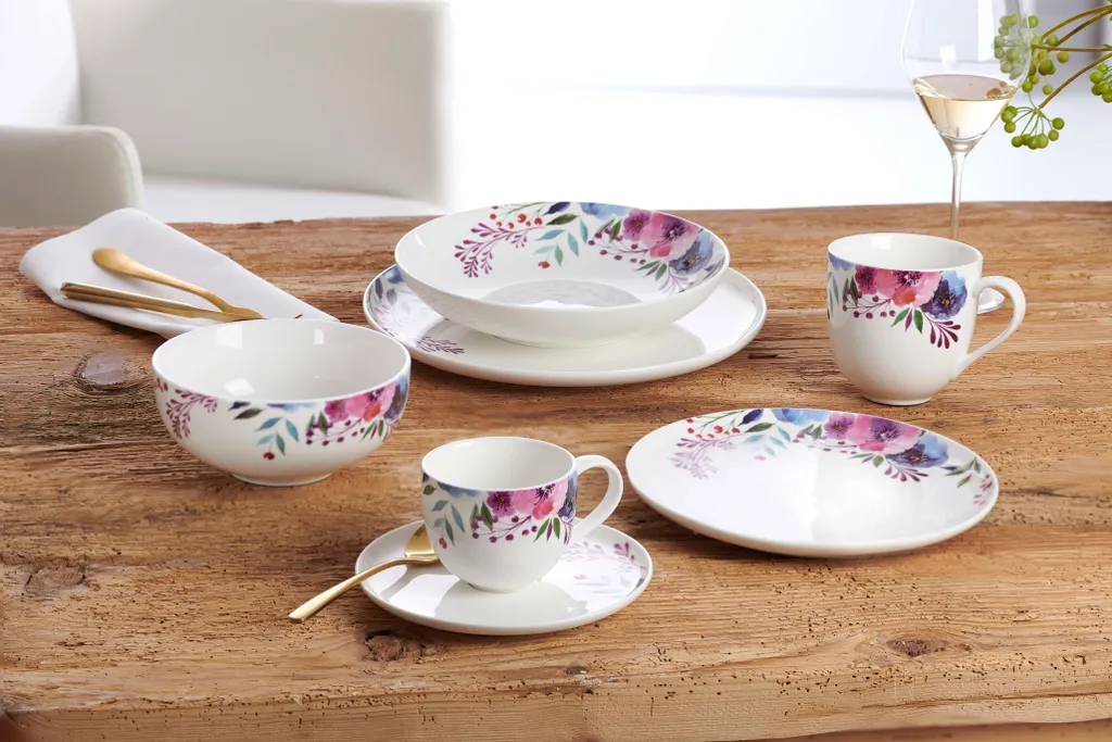 Kaffeeservice 18 Tlg. Skagen Flower 1 Kaffeeservice 18 Tlg. Skagen Flower