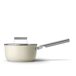 SMEG Serie 50 Jahre Saucepan Creme 20 Cm