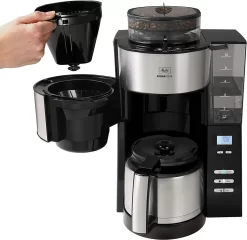 Melitta Aroma Fresh Therm - Kaffeemaschine - Edelstahl/schwarz -Küchendiscounter 27180a59d367fc4fd060dec69466aaaa