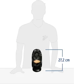 Tchibo Cafissimo Pure Kaffee Kapselmaschine, Black 18 Tchibo Cafissimo Pure Kaffee Kapselmaschine, Black -Küchendiscounter 272b333e969b742f5a1100a804df6979