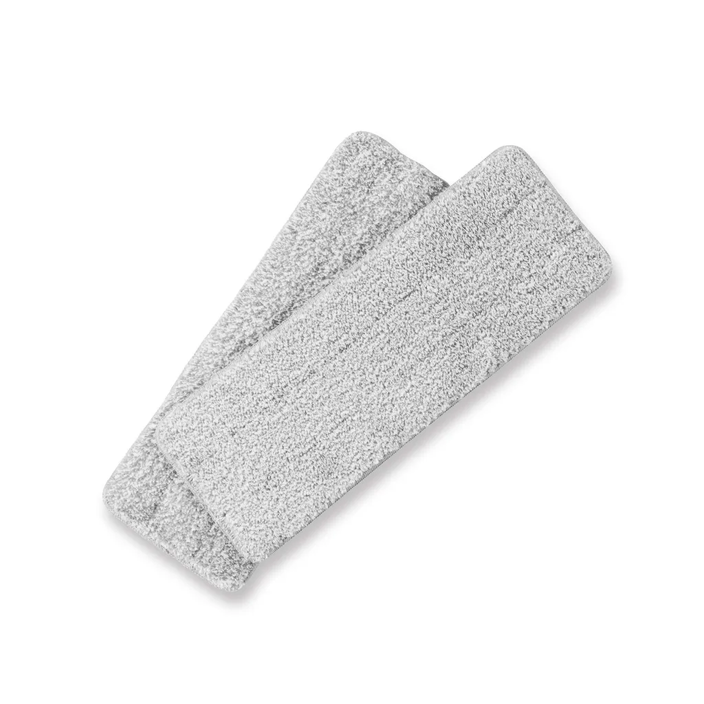 CLEANmaxx 2x Ersatz-Wischtuch 32 X 13,5 Grau Für Komfort-Mopp 1 CLEANmaxx 2x Ersatz-Wischtuch 32 X 13,5 Grau Für Komfort-Mopp