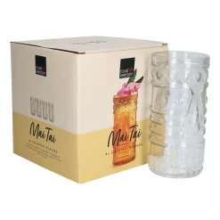 4x Mai Tai Glas 490 Ml Klarglas Cocktail-Kelch Tiki-Cocktail Rum-Longdrink Mai Tai Glass -Küchendiscounter 28f947a8079246aff7ad82d41990794f