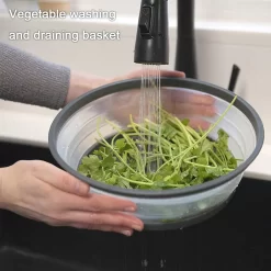 Faltbare Mikrowellen-Abdeckplatte Für Lebensmittel, Belüftet, Faltbar, Spritzwassergeschützt, Mikrowellen-Spritzschutz, BPA-freies Silikon & Kunststoff Und Spülmaschinenfest ,Ink-blue Colour -Küchendiscounter 2b33708192f34fdc2a1395980f094120