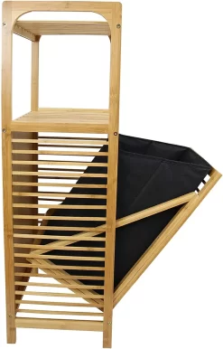 Bambusregal 'Wäsche' Möbel Regal Naturmaterialien Naturfarben Blickfang -Küchendiscounter 2bb0307d029efe0492e165167909c93c