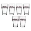 LEONARDO 043399 'Solo' Leonardo 043399 Latte Macchiato Becher 'Solo' 400ml, Glas, H 14cm, Transparent (6er Pack)