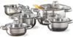 Kochtopf-Set Erika Edelstahl 5-teilig -Küchendiscounter 2f15db61d71b386b1dfb36858341dbc9