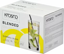 KROSNO Blended Longdrinkgläser, 6er-Set, 350 Ml 24 KROSNO Blended Longdrinkgläser, 6er-Set, 350 Ml -Küchendiscounter 3003dc772b502875c92dccbeaf1164bc