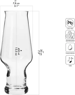 KROSNO Splendour IPA Biergläser, 6er-Set, 400 Ml -Küchendiscounter 3054e01c1125d4d0e1a16573a6923928