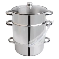 Grafner® XXL Edelstahl Dampfentsafter 8 Liter Mit Schlauch + Klemme Fruchtentsafter -Küchendiscounter 30d4ed74d35462f0726acbe4a36871fe