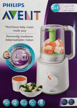 PHILIPS AVENT AVENT 2-in-1 Babynahrungszubereiter -Küchendiscounter 3397e489a042fa4c8e24f7b44949cd46