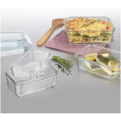 Cuisine Edition Klick-it Glas-Frischhaltedosen Set 8-tlg. Mint, 4 Glasschüsseln Mit Passendem Deckel Mit Mikrowellenventil, Geeignet Für Backofen, Mikrowelle & Gefrierfach, BPA-frei 16 Cuisine Edition Klick-it Glas-Frischhaltedosen Set 8-tlg. Mint, 4 Glasschüsseln Mit Passendem Deckel Mit Mikrowellenventil, Geeignet Für Backofen, Mikrowelle & Gefrierfach, BPA-frei -Küchendiscounter 3412ba9b574c9eafdbc27604b8d653bb