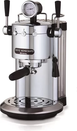 Ariete Espressomaschine Caffe Novecento 1105 W Silbern -Küchendiscounter 35d6730c09f59f8c5992238033a0f012