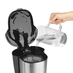 Kaffeemaschine Filter Kaffeemaschine 10 Tassen Thermoskanne Edelstahl Glaskanne -Küchendiscounter 36fc92bb80dd9647f13d11da7411e42c