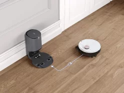 ECOVACS DEEBOT OZMO T8+ Saug- Und Wischroboter Weiß -Küchendiscounter 37526ad2261e466694ffeb885993c0bb