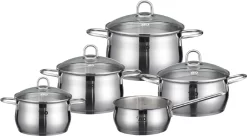 ELO Topfset Platin 5 Teilig; Edelstahl; 90516