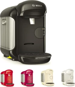 Bosch Tassimo Vivy2 Kapselmaschine TAS1401, Kompaktes Design, Vollautomatisch, Geeignet Für Alle Tassen - Pink -Küchendiscounter 3a7ad6bed7594142bc92eeee79e44a34
