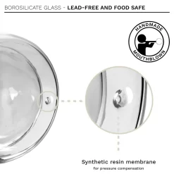 Creano 6er-Set Thermo-Tasses "Hummi" Für Tee/Latte Macchiato, Doppelwandig, Mit Kolibri-Muster | 250ml In Exklusiver Geschenkpackung -Küchendiscounter 3dffffe8ae824b33349e3819613803fb