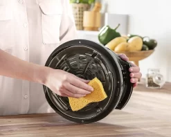 Krups Cook4Me Extra Crisp-Deckel AJ1508 | Timer | 4 Automatische Funktionen | Extra Knusprig | Schwarz -Küchendiscounter 3efe14f41eb6043621ca0b4660846291