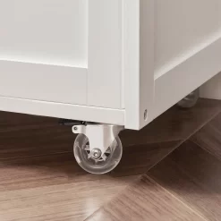 SoBuy Küchenwagen Servierwagen Küchenschrank Mit Flaschenablagen Und Schublade FKW45-WN -Küchendiscounter 4657217483fc2232ba12daa6d06899cb