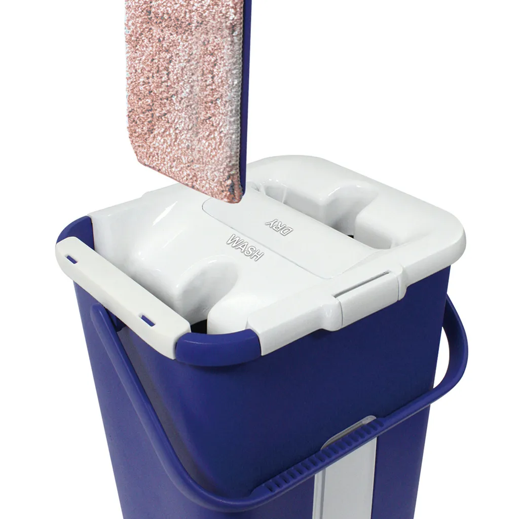 Starlyf® Autoclean MOP - Selbstreinigendes Wischsystem Mikrofasermopp Und Eimer Mit Zwei Fächern Doppelkammereimer 360-Grad-Drehwirkung 2,7 Liter Eimer – Aus Der TV Werbung 2 Starlyf® Autoclean MOP - Selbstreinigendes Wischsystem Mikrofasermopp Und Eimer Mit Zwei Fächern Doppelkammereimer 360-Grad-Drehwirkung 2,7 Liter Eimer – Aus Der TV Werbung – Bild 2