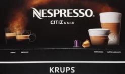 Krups XN7615.19 Nespresso Citiz & Milk Kaffeekapselmaschine (1260 Watt, Wassertankkapazität: 1l, Pumpendruck: 19 Bar) Rot -Küchendiscounter 484f720b0583a576a6655ffec56785a1
