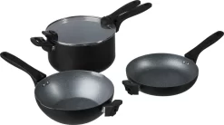 Russell Hobbs RH Pfannen Set 4-tlg. Stapelbar