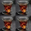 Skull-in-glass Winkee 4 Schnapsgläser Shot Glas Totenkopf Schädel 25ml Partyglas Weingläser