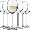 KROSNO Venezia Weißweinglas, 6er-Set, 250 Ml