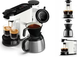 Kaffeemaschine 2 In 1 Senseo Switch Philips HD6592/05, 2 In 1 Mit Filter Und Pod, Isolierte Verse, Crema Plus 15 Kaffeemaschine 2 In 1 Senseo Switch Philips HD6592/05, 2 In 1 Mit Filter Und Pod, Isolierte Verse, Crema Plus -Küchendiscounter 4d786df2c2ec612ace8a3bc41b8c822f