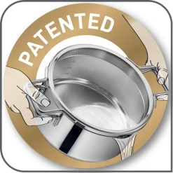 TEFAL NORDICA 6-Teiliges Set Mit Stielkasserolle 16cm + Deckel Und Kochtöpfen 20/24cm + Deckel , H852S325 -Küchendiscounter 4e5e8f7673bf4b8ae97f93c81fc1c371