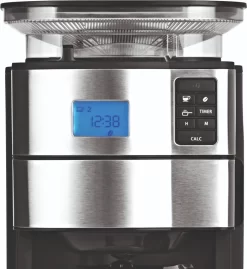 BEEM FRESH-AROMA-PERFECT II Filterkaffeemaschine Mit Mahlwerk - Thermo Kaffeemaschine Filterkaffeemaschine 10 Tassen Timer Thermoskanne Edelstahl -Küchendiscounter 4eb4e0ea5eb943a799179da9cb24f350
